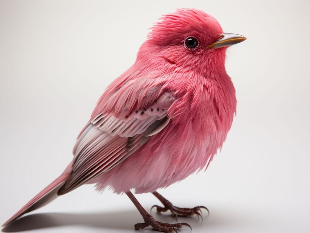 Pink Robin Bird