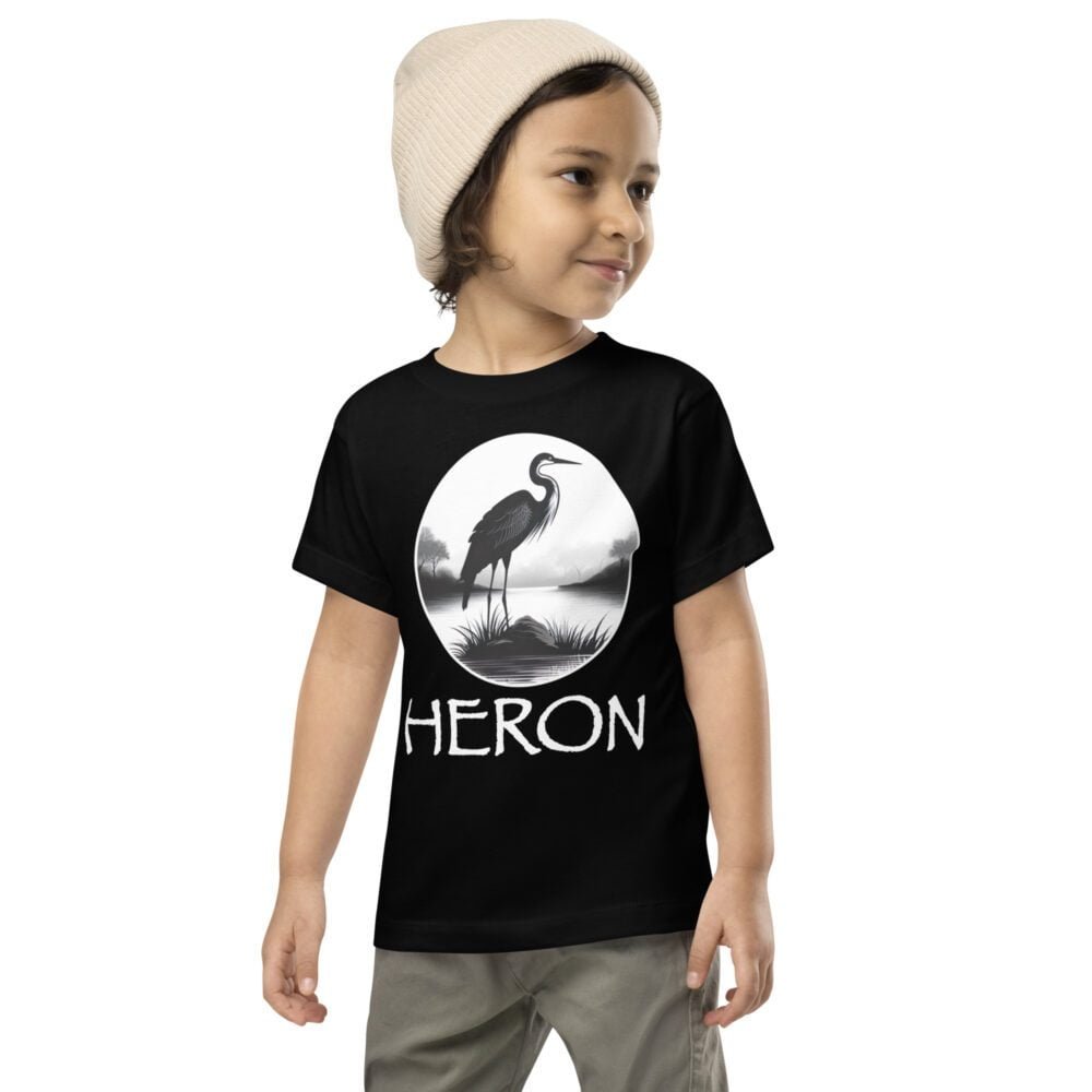 Heron Bird Toddler T-shirt