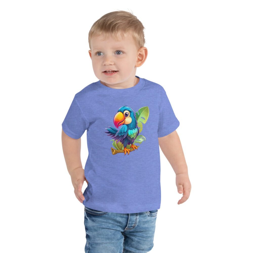 Cute toucan baby shirt - blue