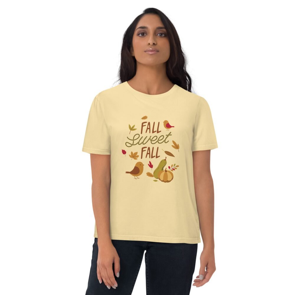 Fall Sweet Fall Tshirt Yellow