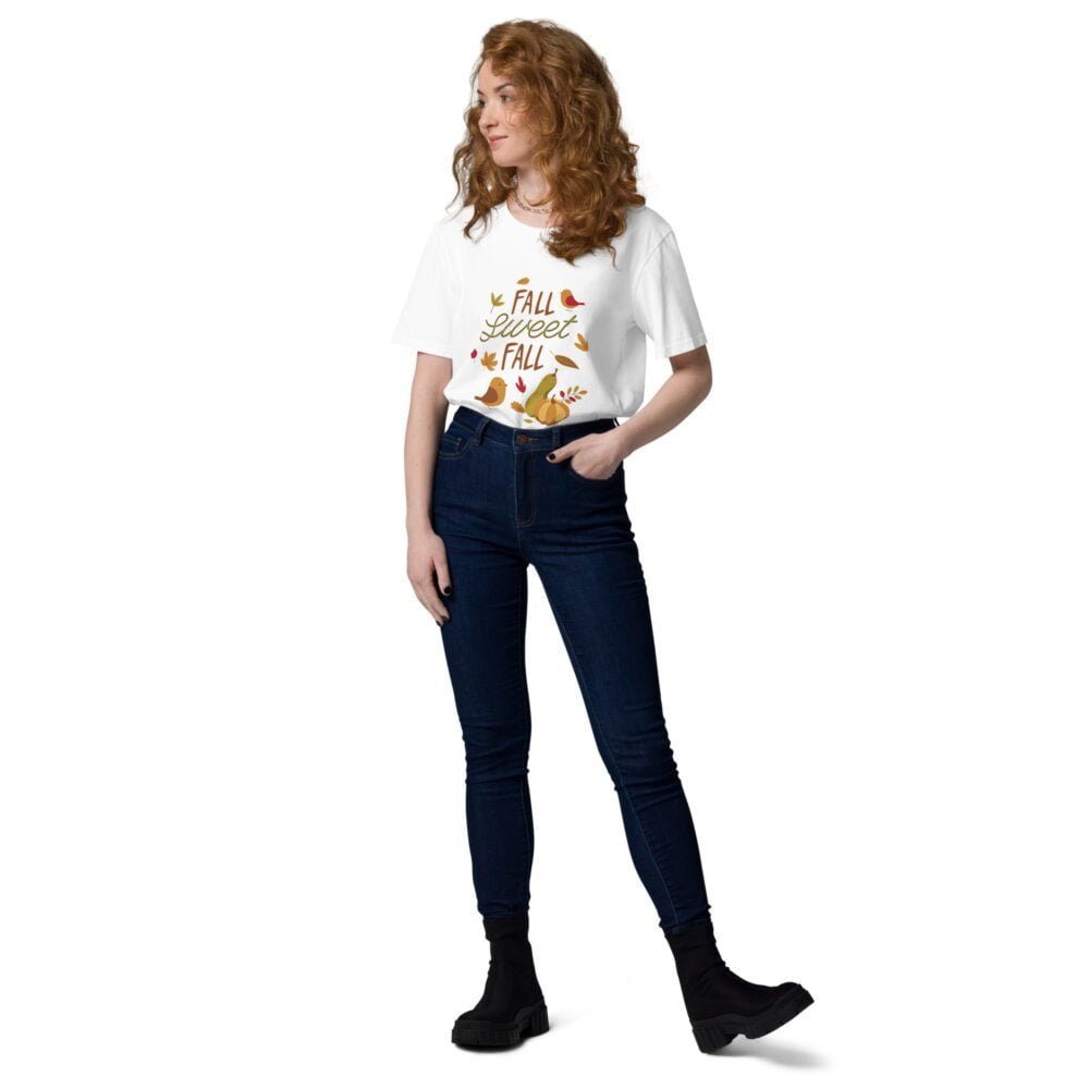 Fall Sweet Fall Tshirt White