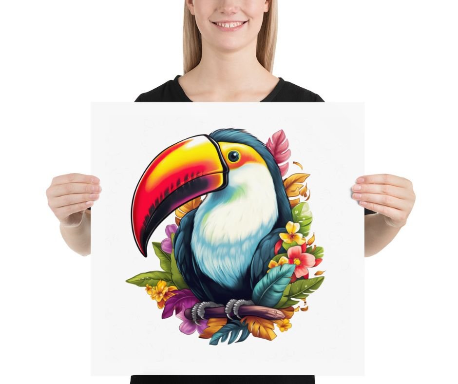 Colorful Toucan Poster - Bringing the Tropics to You