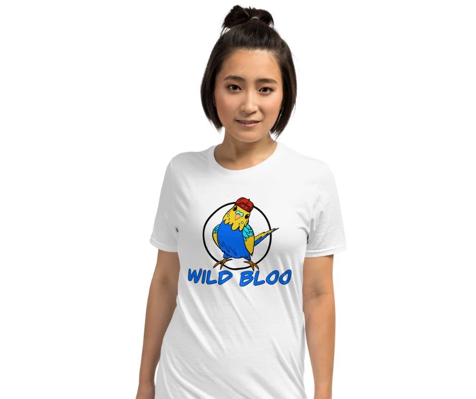 Wild Bloo Logo T-Shirt: Wear Your Love for Birds and Our Store!