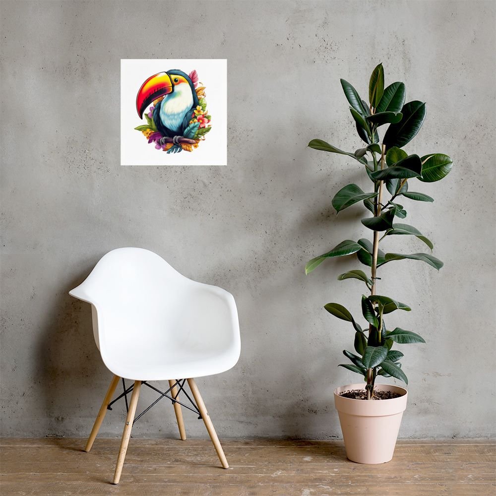 Colorful Toucan Poster - Bringing the Tropics to You