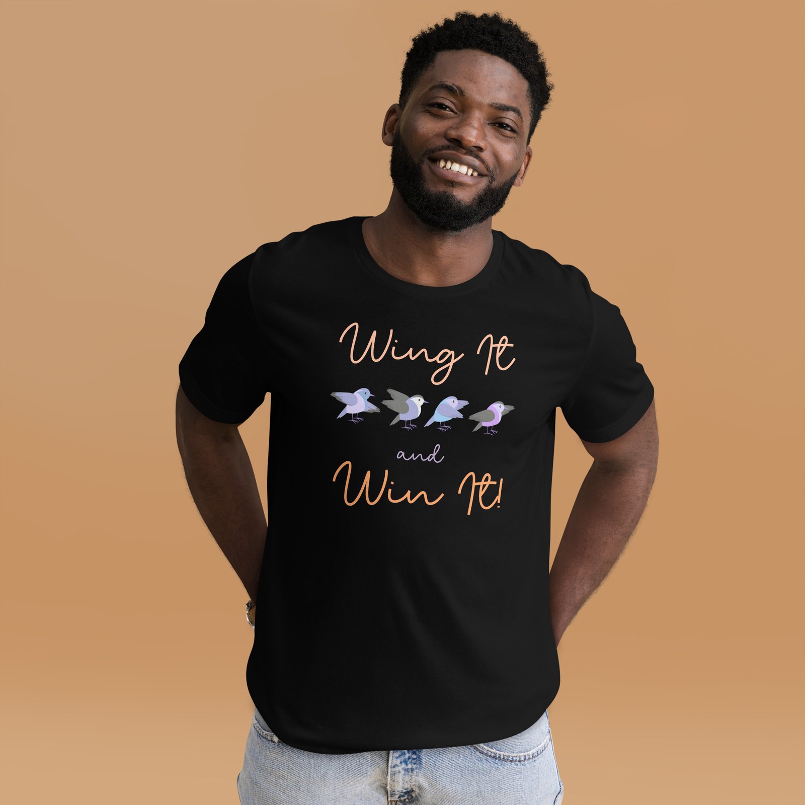 Wing it and Win it T-shirt: Embrace Life's Challenges