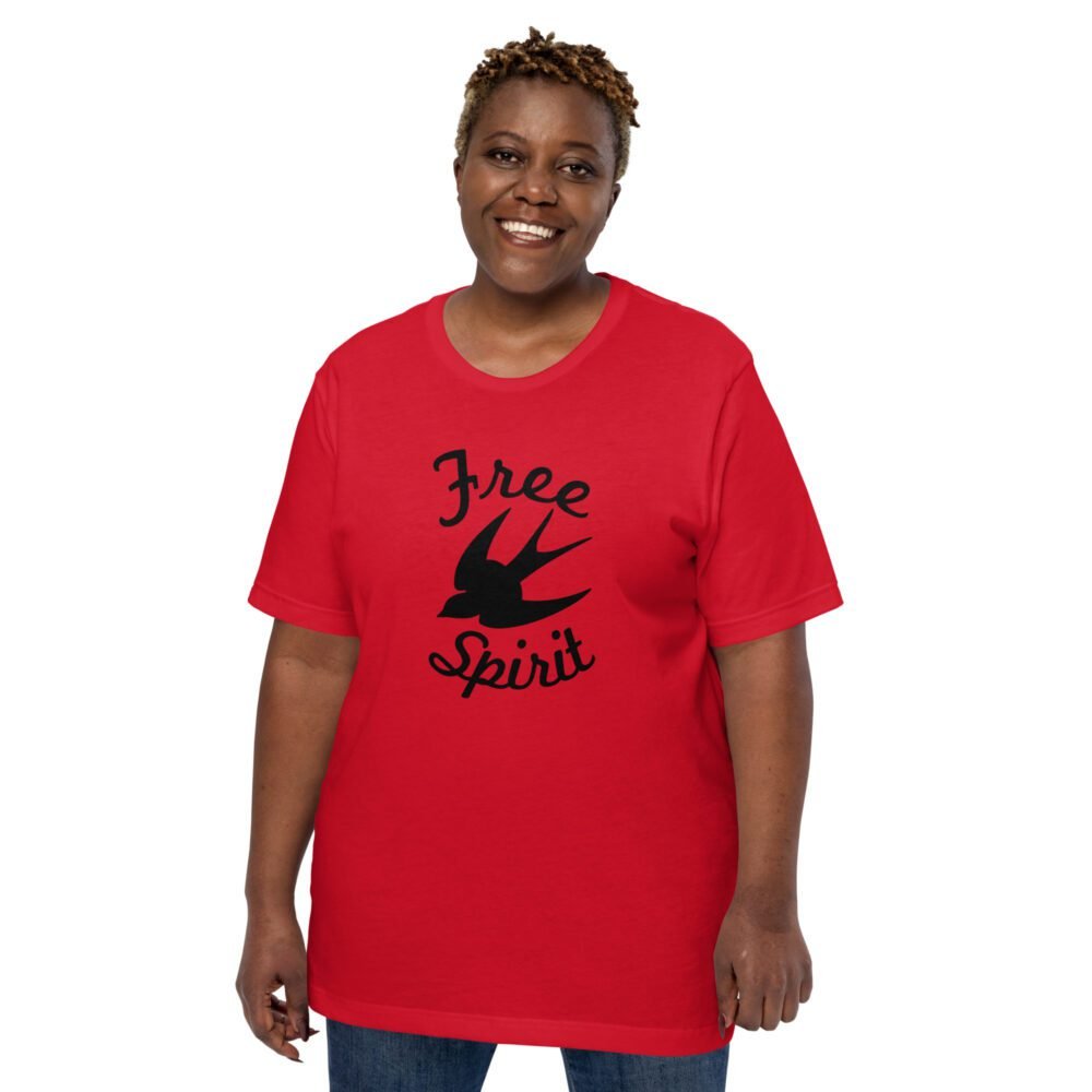 Free Spirit Swallow T-shirt - Embrace Freedom and Style