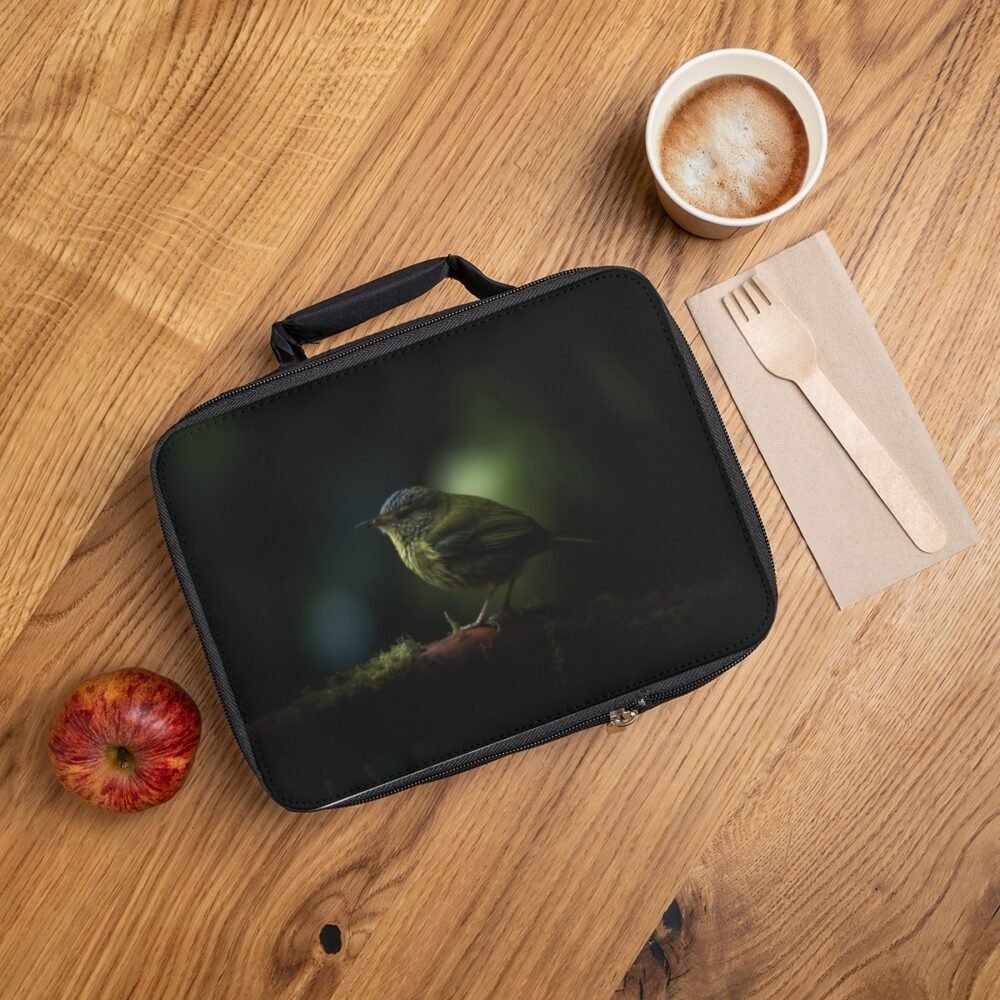 Green Bird Lunch Bag: Forest Fantasy