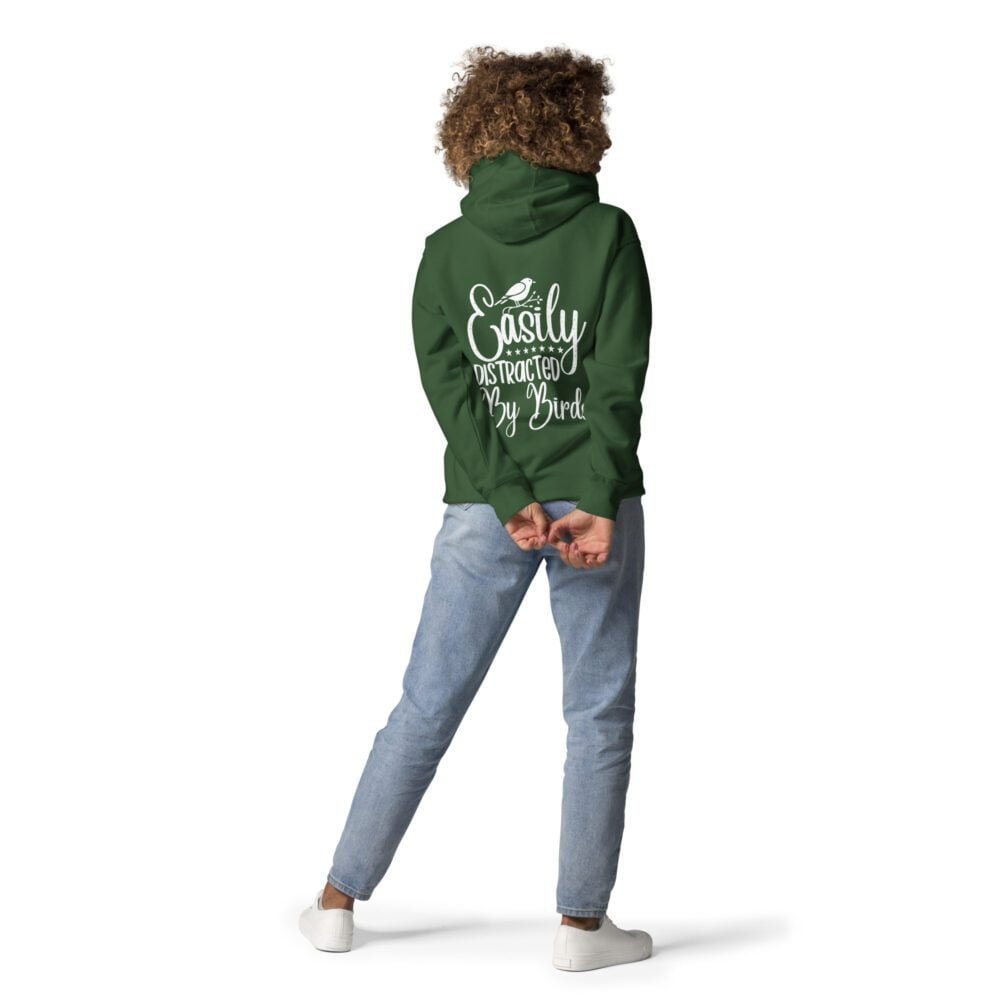 Easily Distracted By Birds Unisex Hoodie