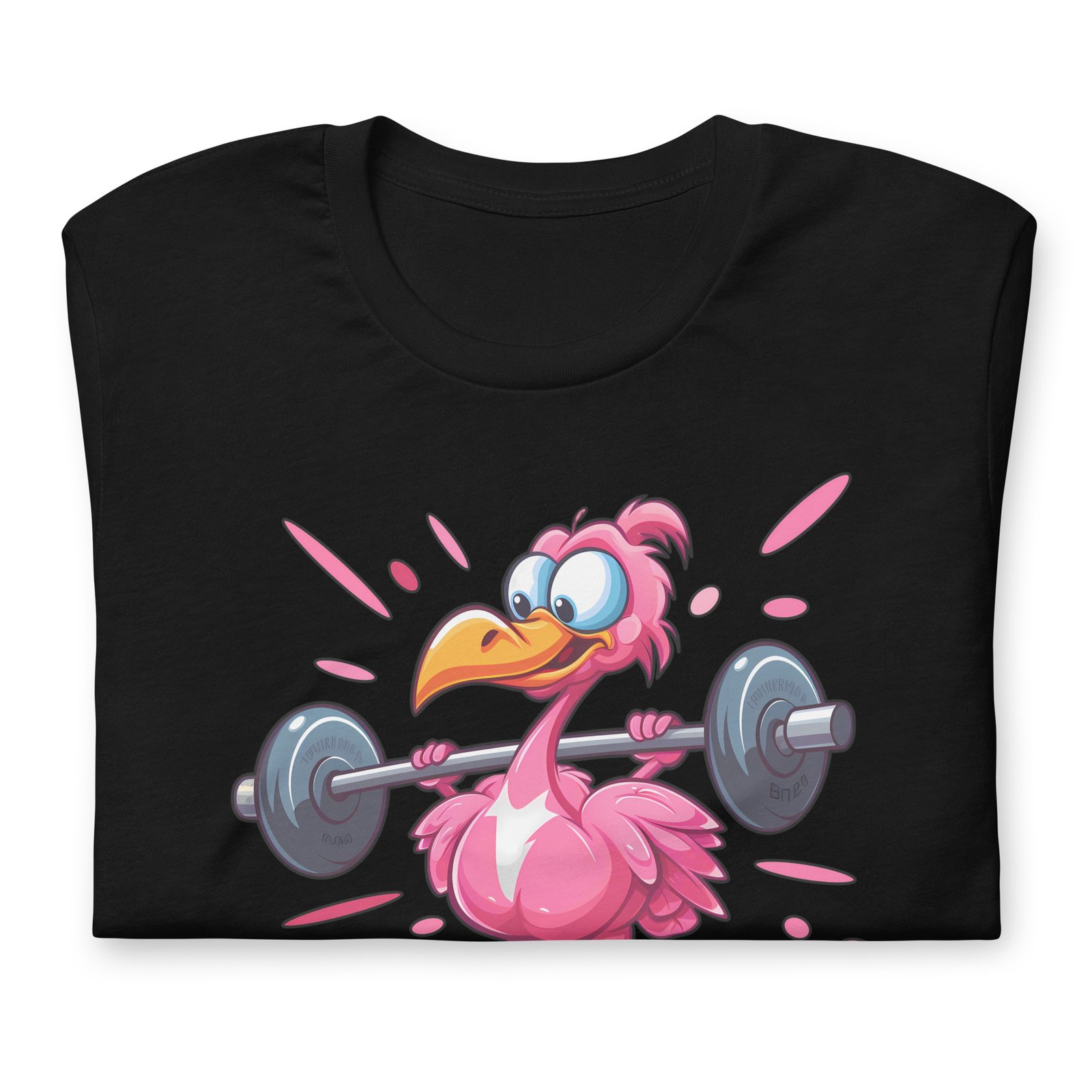 Funny Flamingo Workout T-shirt