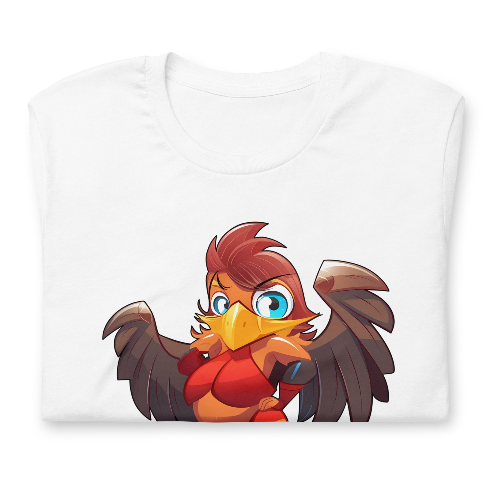 Muscle-Bird: Funny Workout Tee for Women
