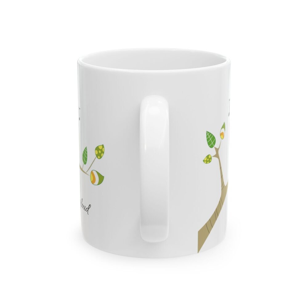 Note to Self: Drink Coffee, Sing Loud – Cute Bird Ceramic Mug - Image 4