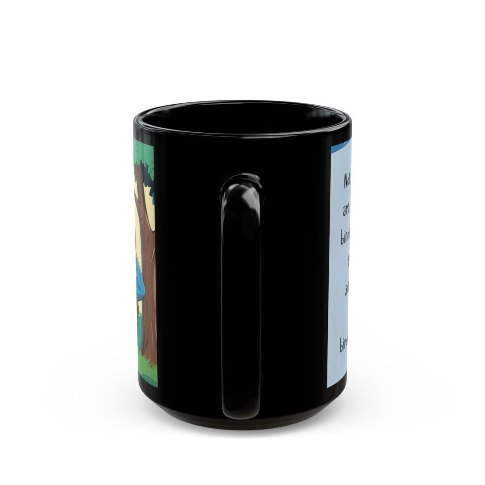 Microwave safe birdwatcher themed coffee cup