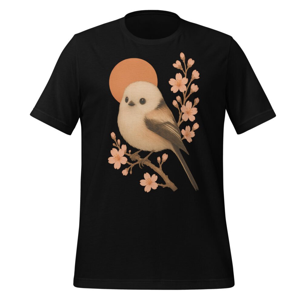Unique birthday gift for her showing a Japanese long-tailed tit.