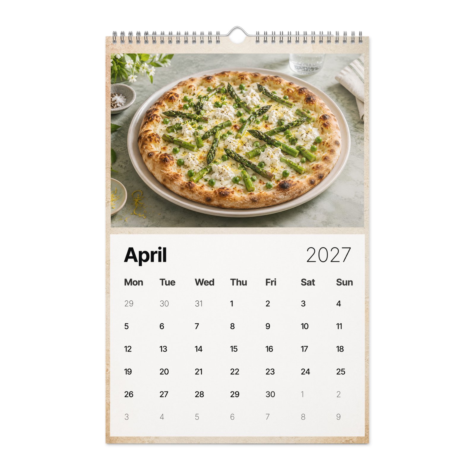 2027 Pizza Wall Calendar – Crust in Season - Image 3