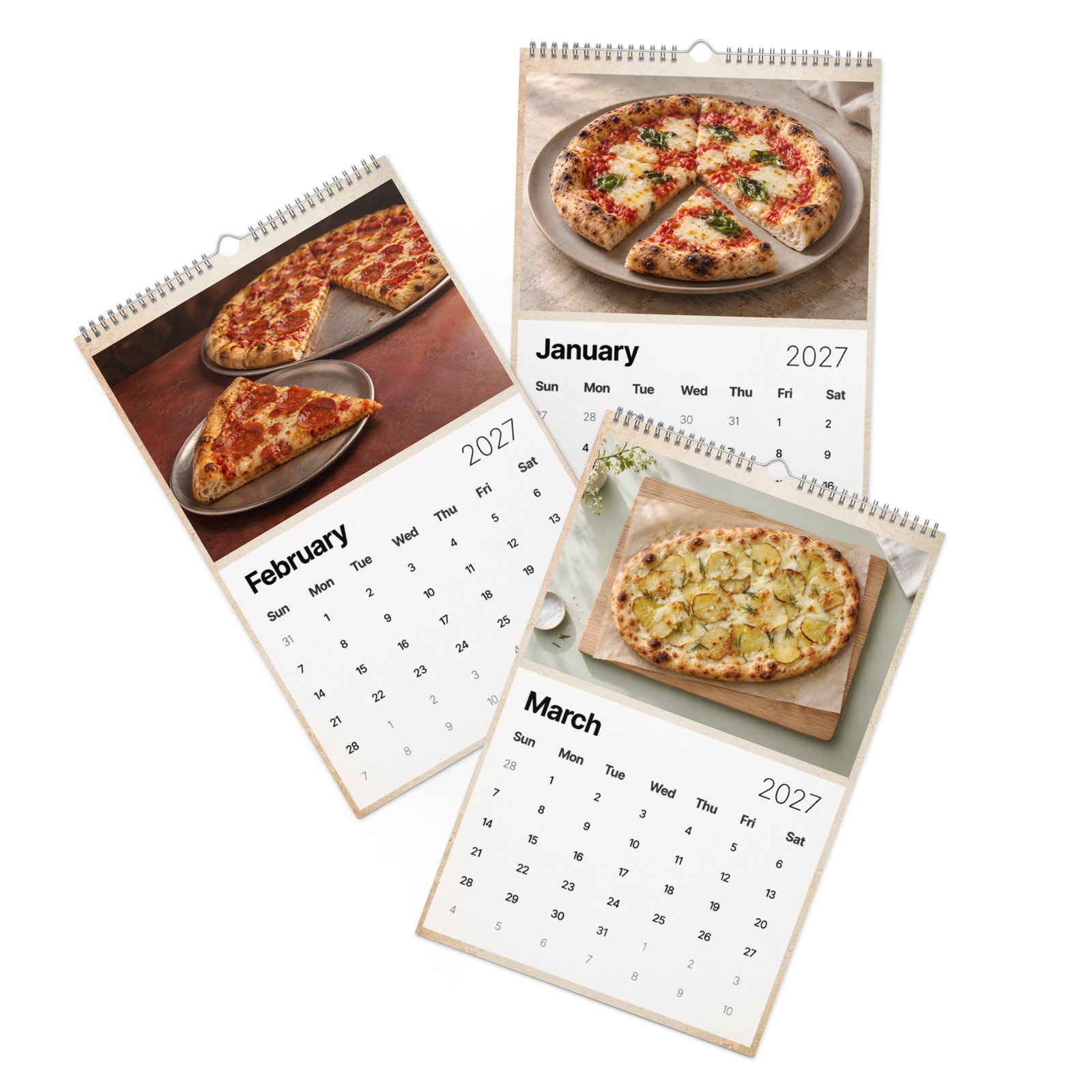 2027 Pizza Wall Calendar – Crust in Season - Image 12