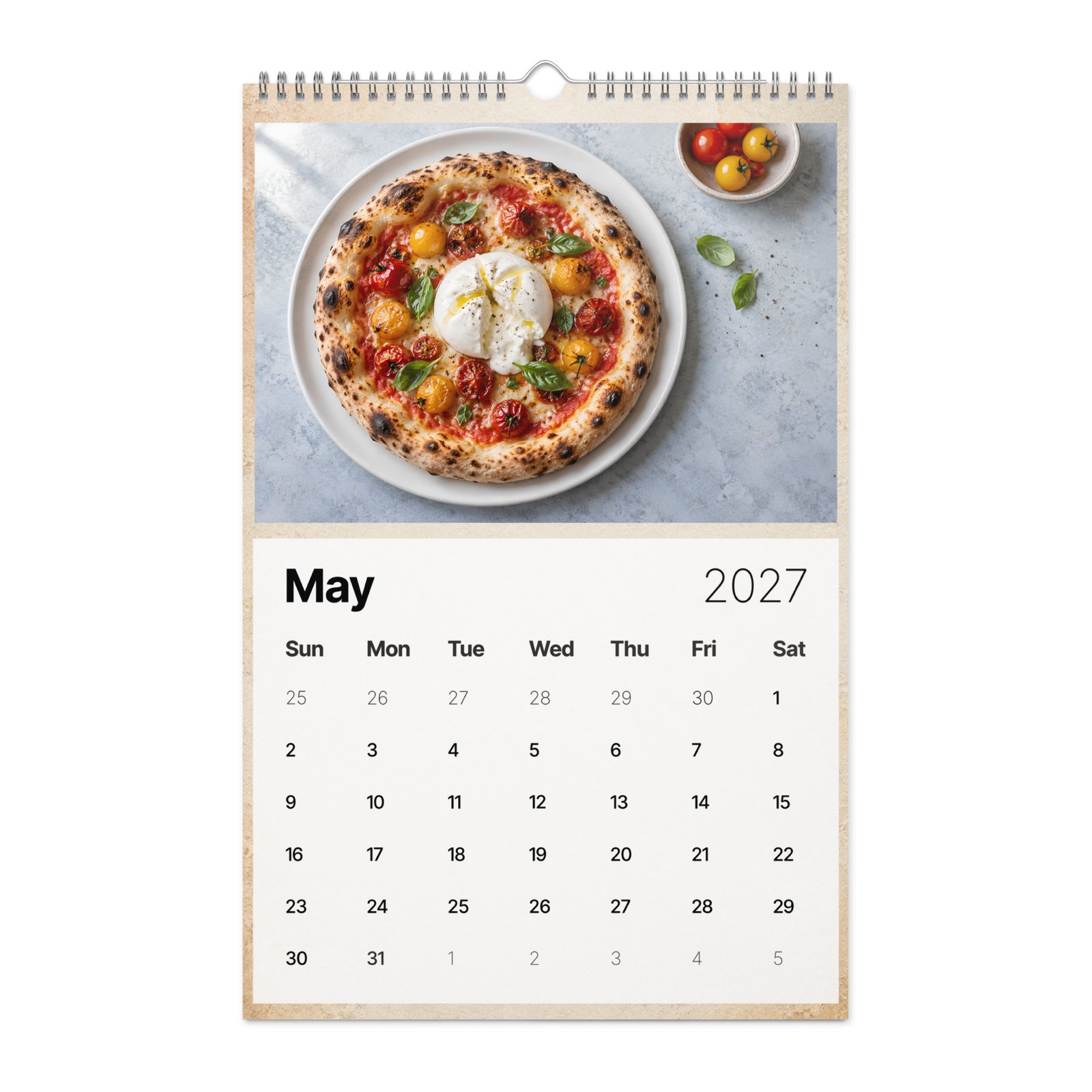 2027 Pizza Wall Calendar – Crust in Season - Image 4