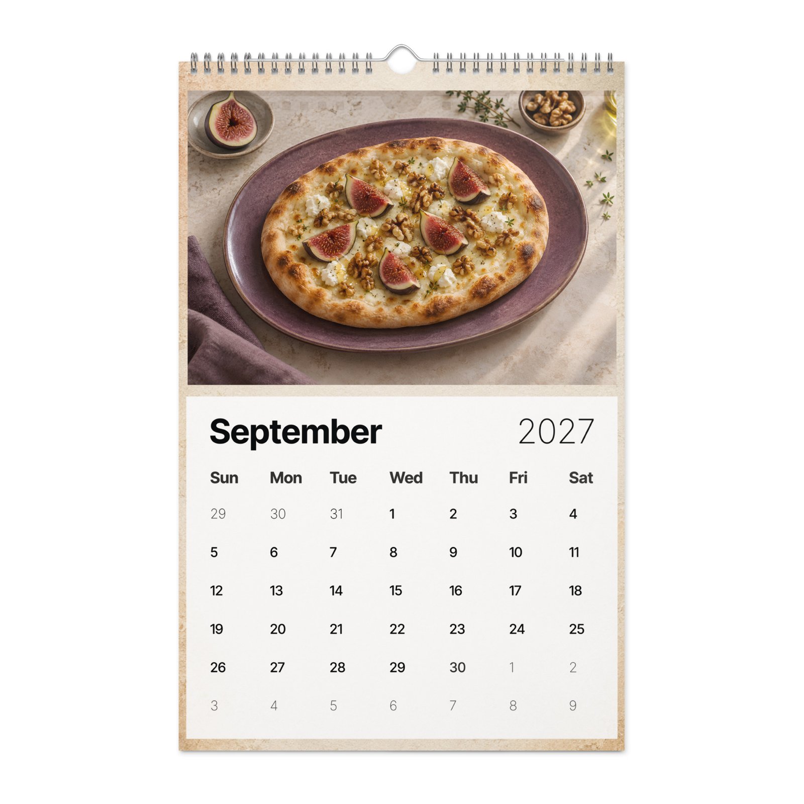 2027 Pizza Wall Calendar – Crust in Season - Image 8