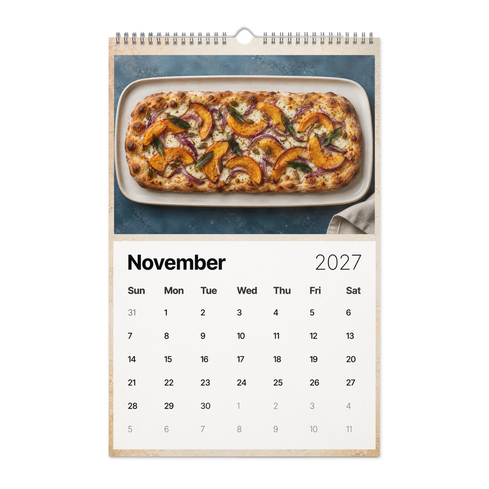2027 Pizza Wall Calendar – Crust in Season - Image 10